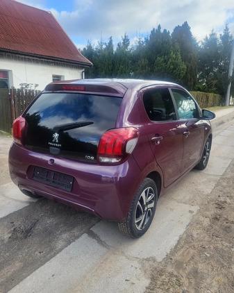 Peugeot 108 cena 22500 przebieg: 132700, rok produkcji 2014 z Bieruń małe 92